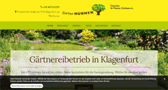 Desktop Screenshot of garten-huebner.at